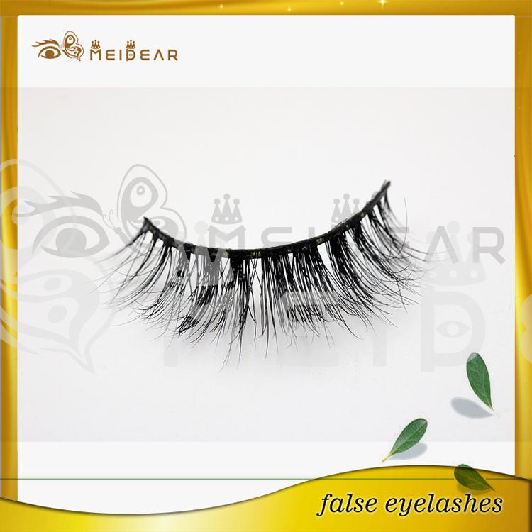 Private label hand made3D mink eyelashes manufacturer indonesia